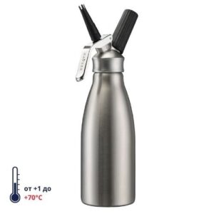 Kayser (Австрия) Сифон (кремер) для взбивания сливок 1,0 л. нерж/нерж Inox KAYSER /1/6/