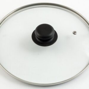 Россия Крышка d=32 см. стекл. с ручкой метал/обод низ. /1/10/