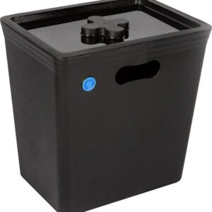 Пластик (Россия) Бак для мусора 20 л. 24,5*33,5*33,3 см. серый /1/5/