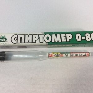 Ареометры (Китай) Ареометр для спирта от 0-80 градусов /1/100/2000/