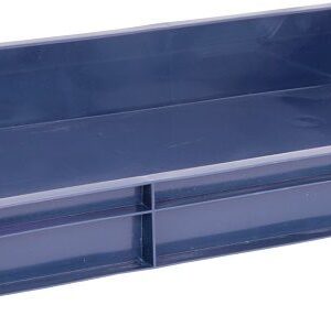 Пластик (Россия) Контейнер для теста 600*400* 75 мм. (-18/+50°C) прямой, сплошной, синий, полиэтилен (крышка 55801) /1/128/