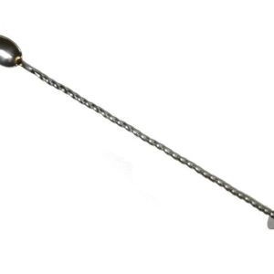 MGsteel Ложка барменская с плоской кнопкой 40 см. нерж. MGsteel /1/200/