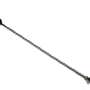 MGsteel Ложка барменская с метал. кнопкой 33 см. нерж. MGsteel /1/200/