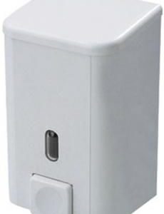 Пластик (Китай) Дозатор для жидкого мыла 0,5 л. белый пластик. /1/