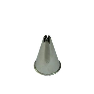 MGsteel Насадка кондитер. «Закрытая звезда» d=35/3 мм. h=52 мм. нерж. MGsteel /1/10/150/