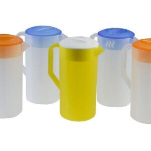 Пластик (Россия) Кувшин мерный 2,4 л. пластик. с крышкой /1/28/