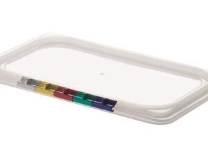 Пластик (Россия) Крышка для гастроем. 1/4 п/п прозрачная /1/16/