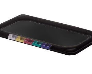 Пластик (Россия) Крышка для гастроем. 1/4 п/п черная /1/16/