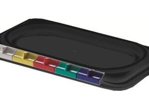 Пластик (Россия) Крышка для гастроем. 1/9 п/п черная /1/18/