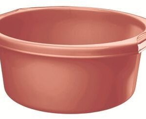 Пластик (Россия) Таз 11 л. d=340 мм. h=160 мм. пищевой п/п бордовый /1/24/