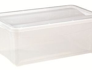 Пластик (Россия) Контейнер для продуктов прямоуг. 5,0 л. 33*19*12 см. п/п Кристалл /1/18/