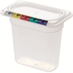 Пластик (Россия) Гастроемкость 1/9 h=150 мм. 2,4 л. п/п прозрачная /1/12/