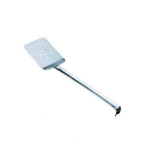 MGsteel Лопатка 41 см. изогнутая раб. часть 10,5*9 см. нерж. перфорир. широкая MGsteel /1/72/