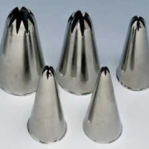 Насадки кондитерские (Республика Корея) Насадка кондитер. «Закрытая звезда» d=9 мм. нерж. /1/