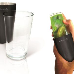 Vin Bouquet (Испания) Шейкер 0,45/0,85 л. 28 см. нерж. Boston со стекл. стаканом VB /1/10/