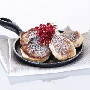 Чугун (Китай) Сковорода порц. d=13 см. h=1,5 см. чугун. /1/8/