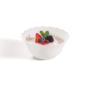 ARC (Франция) Салатник d=125 мм. 300 мл. h=55 мм. Трианон волнистый край (30187) (H4917) (V5273) /6/36/3024/