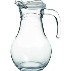 Pasabahce (Россия) Кувшин 1 л. d=91 мм. h=213 мм. с прозрач. пластик. крышкой Бистро /6/192/