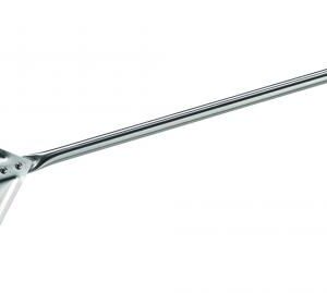 GI.METAL (Италия) Лопата для пиццы поворотная перфорир. d=20 см. l=75 см. нерж. Azzurra Gimetal /1/