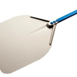 GI.METAL (Италия) Лопата для пиццы прямоуг. 33*33 см. l=120 см. алюм. Azzurra Gimetal /1/