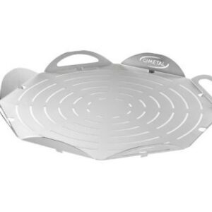 GI.METAL (Италия) Поднос круглый d=41 см. для пиццы, перфорир. алюмин. Gimetal /1/2/