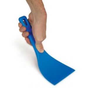 GI.METAL (Италия) Лопатка для пиццы треугольная 27 см. гибкая раб. часть 10*10 см. пластик Gimetal /1/4/