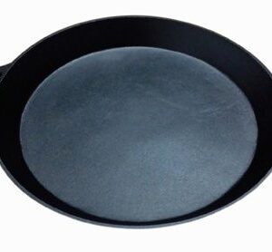 Чугун (Китай) Сковорода d=38 см. h=2,6 см. 5,0 л чугун. с 2 ручками /1/