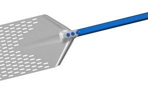 GI.METAL (Италия) Лопата для римской пиццы прямоуг. 23*40 см. l=30 см. перфорир. Gimetal /1/