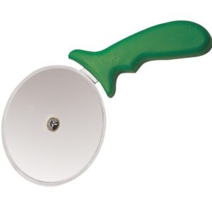 MGsteel Нож для пиццы d=10 см. нерж. с зеленой пластик. ручкой MGsteel /1/72/