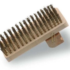 Tellier (Франция) Щетка для печи 17 см. 15*5 см. с металлической щетиной h=3 см. деревянная Tellier /1/4/