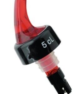 Tellier (Франция) Дозатор для бутылки 50 мл. 10 см. красный Tellier /1/4/