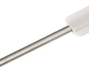 Tellier (Франция) Лопатка кондитерская 28,5 см. раб.часть 8*5 см. силикон, (-40°C /+230°C) ручка нерж. Tellier /1/