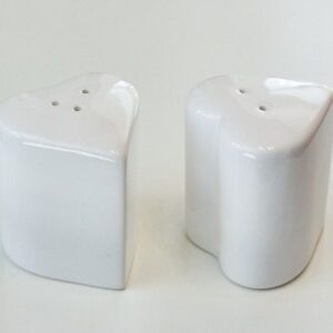 Набор для специй (Китай) Набор для специй 2 пр. сердце, фарфор /1/96/