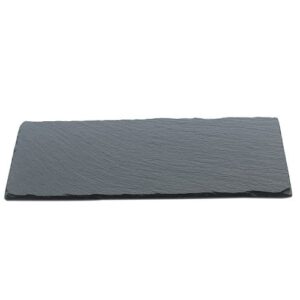 MGprof Блюдо для подачи прямоуг. 20*10 см. h=0,8 см. черное, сланец MGprof /1/22/