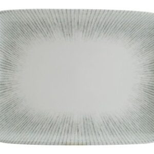 Bonna (Турция) Блюдо прямоуг. 230*160 мм. Ирис Серый, форма Мув Bonna /1/12/1260/