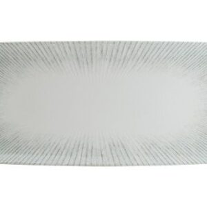 Bonna (Турция) Блюдо прямоуг. 340*160 мм. Ирис Серый, форма Мув Bonna /1/12/696/