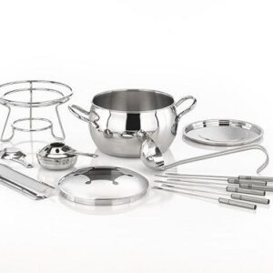 APS (Германия) Набор для фондю 2,2 л. h=230 мм. d=185 мм. 13 предметов нерж. APS /1/8/