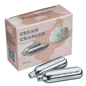 MasterWhip (Китай) Баллончики для сифона для взбивания сливок (N2O) 10 шт/уп MasterWhip /1/36/