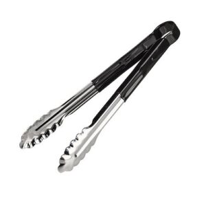 MGsteel Щипцы универсальные 40 см. нерж. черная ручка MGsteel /1/120/