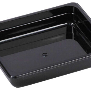 Гастроемкость из поликарбоната GN 1/2 327х265х65 мм черная [JW-P122B]