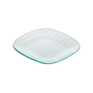 Тарелка квадратная с округлыми краями «Corone Aqua» 200 мм