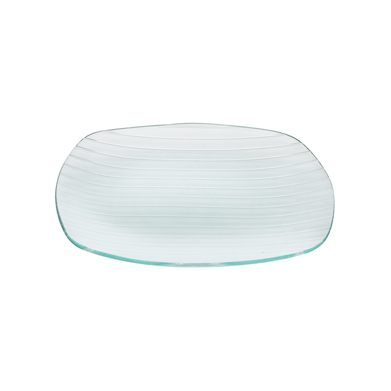 Тарелка квадратная с округлыми краями «Corone Aqua» 270 мм