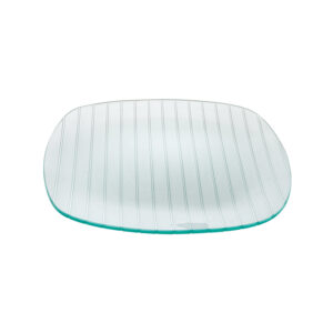 Тарелка квадратная с округлыми краями «Corone Aqua» 300 мм