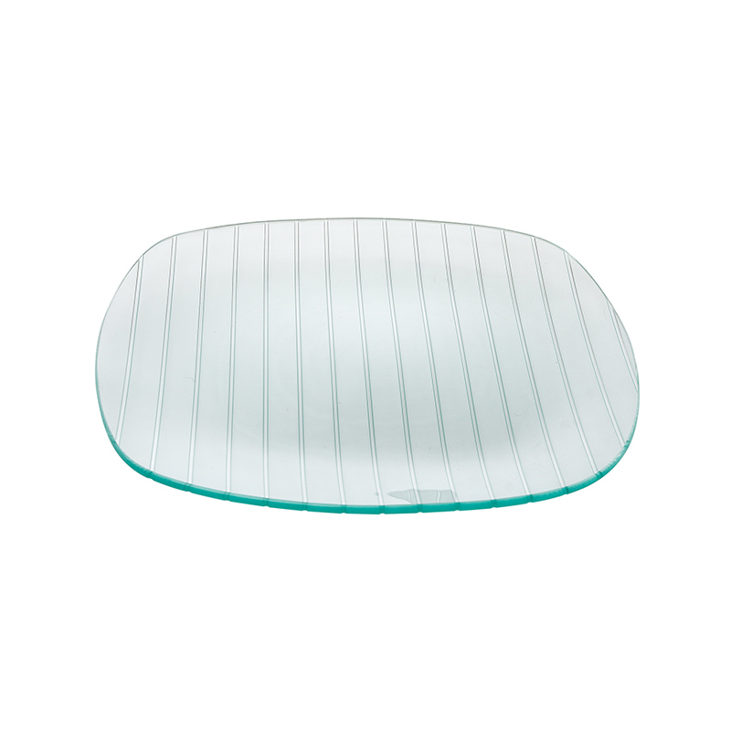 Тарелка квадратная с округлыми краями «Corone Aqua» 300 мм