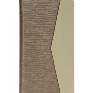 Папка-счет с тиснением и светлой вставкой