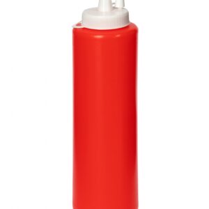 Диспенсер для соуса красный (соусник) 375 мл