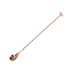 Ложка барная с диском 300 мм нержавеющая сталь с покрытием «Luxstahl» [LS1]