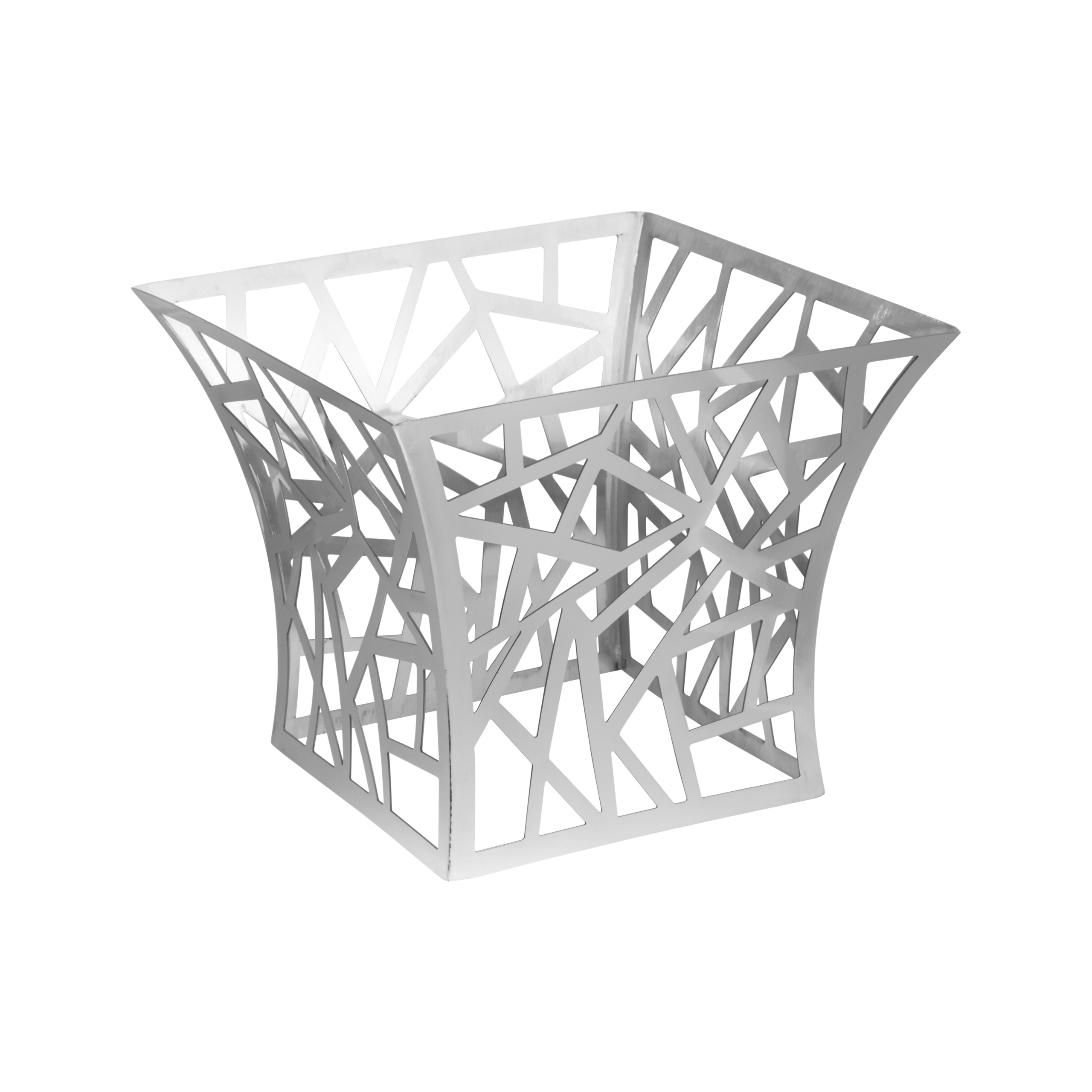 Подставка-куб фуршетная Геометрия" 300х300х240мм нерж. ''Luxstahl''"