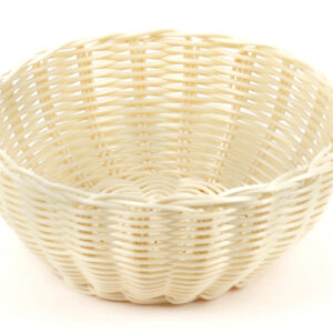 Корзинка пластиковая 205 мм бежевая [KT2025]