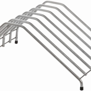 Подставка для досок из нержавеющей стали 360 мм [201 STEEL STAND]